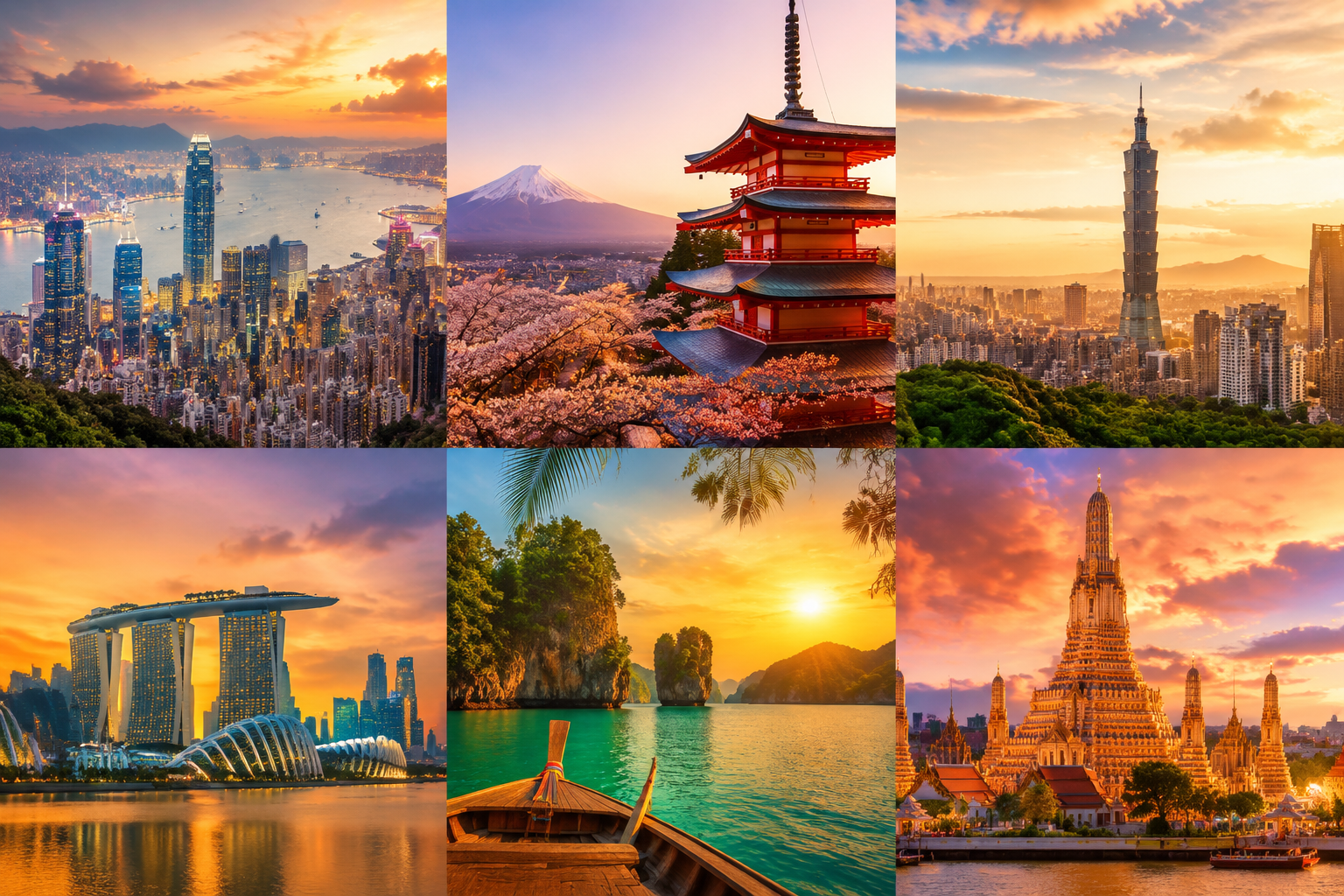 Asia's Top 6 Weekend Getaway Cities: Quick Escapes That Wow